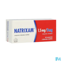 NATRIXAM 1,5MG/5MG CPR 90