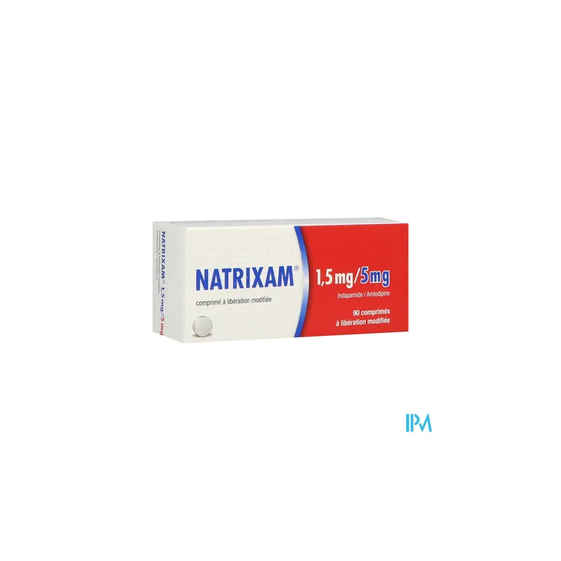 NATRIXAM 1,5MG/5MG CPR 90