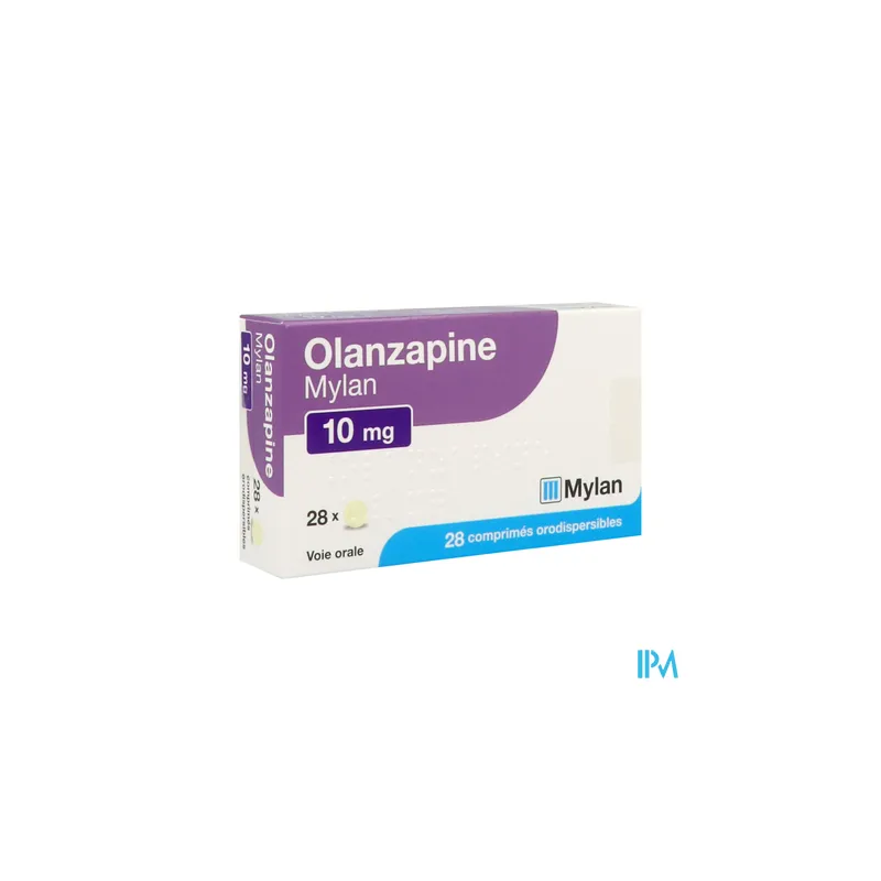 OLANZAPINE 10MG VTS CPR OROD28X1