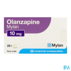 OLANZAPINE 10MG VTS CPR OROD28X1