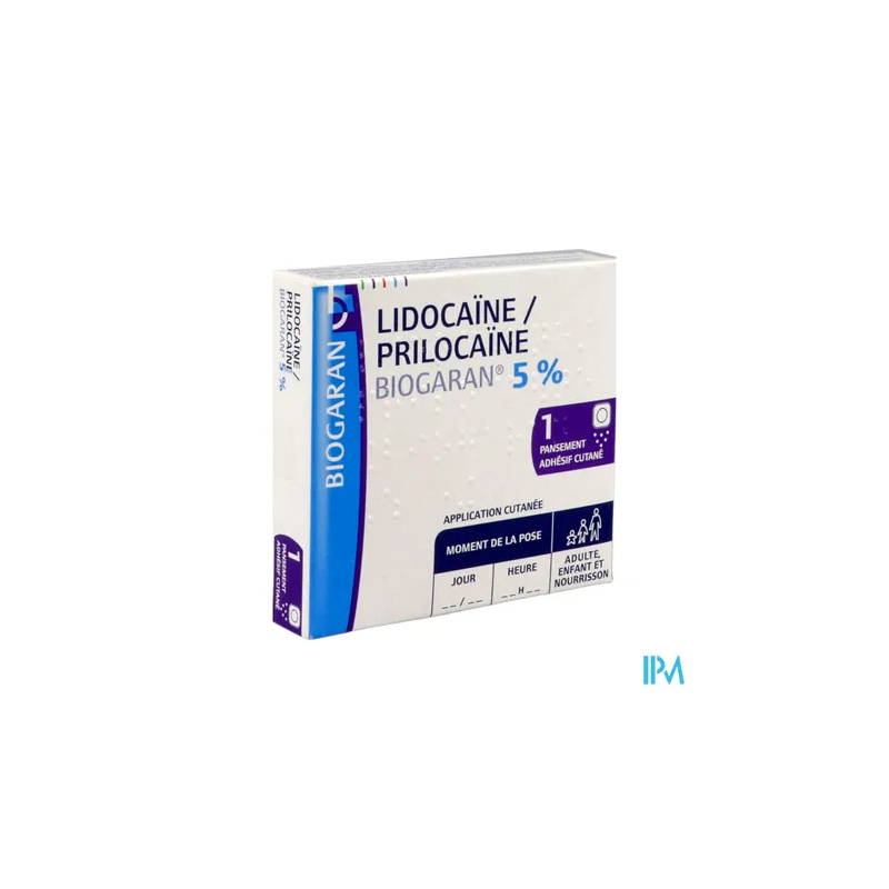LIDOCAIN/PRILO 5% BIOG PANS 1