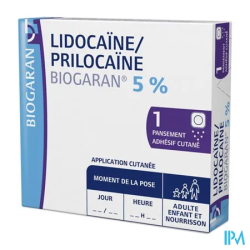 LIDOCAIN/PRILO 5% BIOG PANS 1