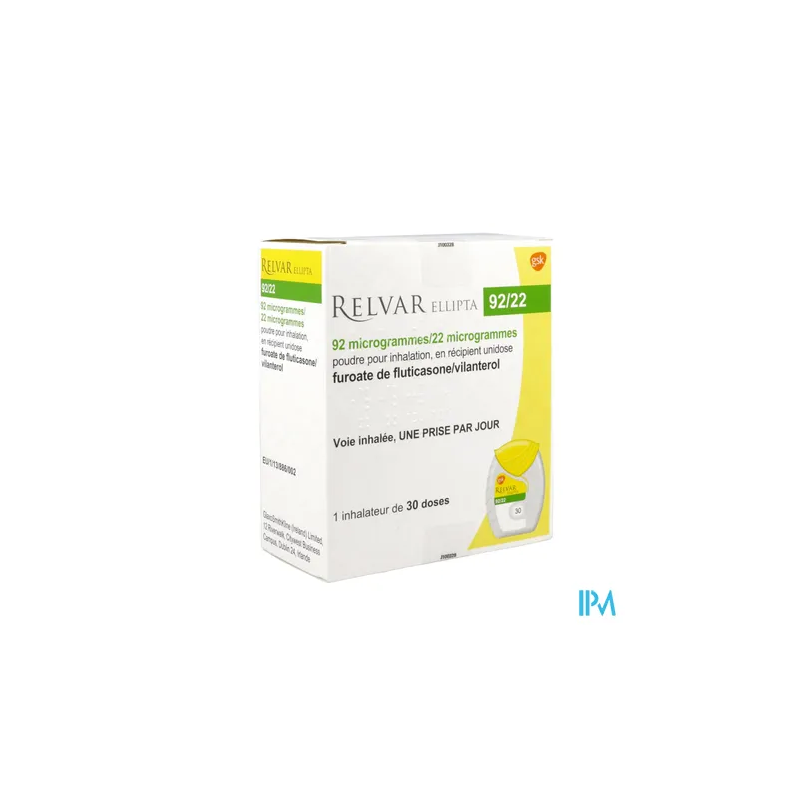 RELVAR ELLIPTA 92/22MCG PDR INH 30