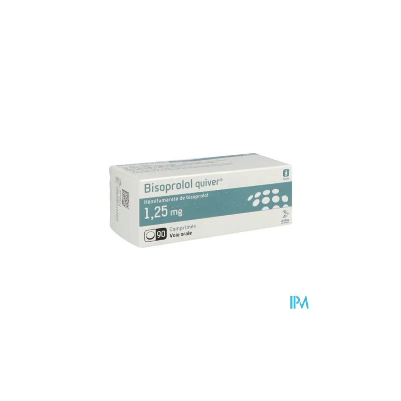 BISOPROLOL 1,25MG QUIVER CPR 90