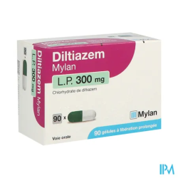 DILTIAZEM LP 300MG VIATRIS GEL 90