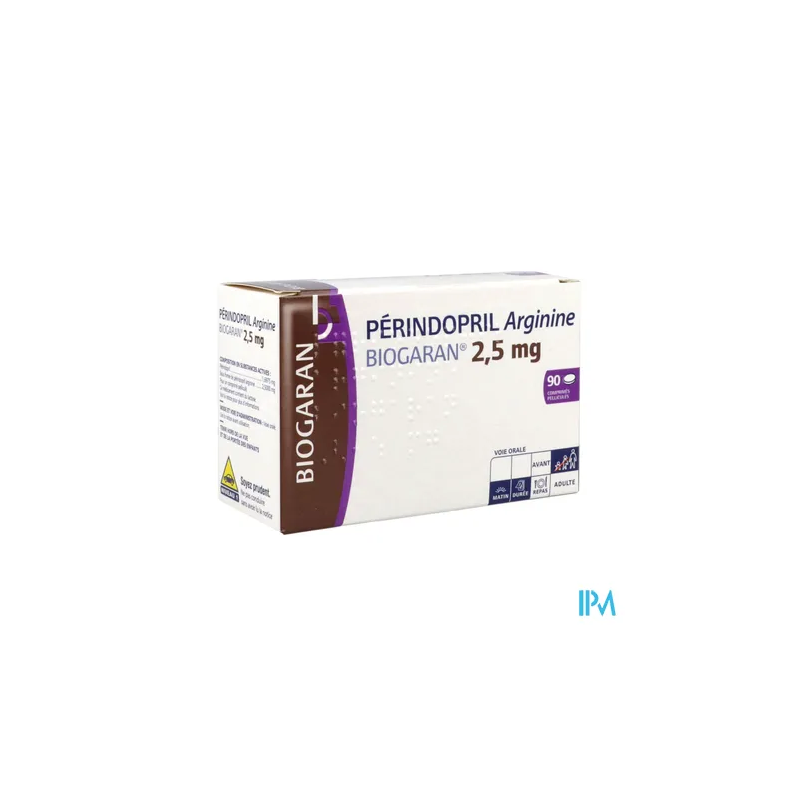 PERINDOPRIL ARG 2,5MG BIOG CPR 90