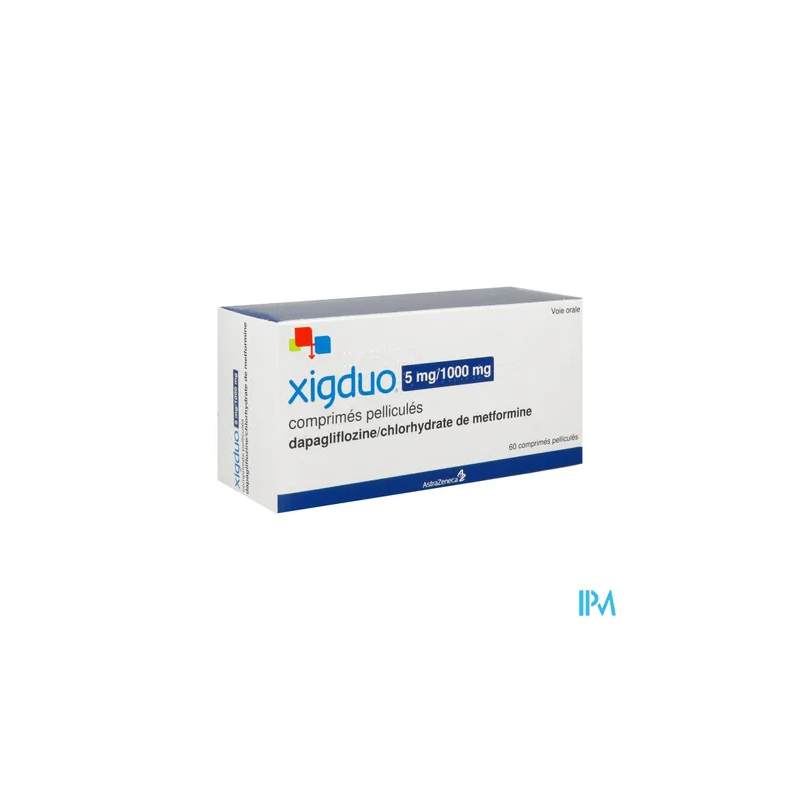 XIGDUO 5MG/1 000MG CPR 60
