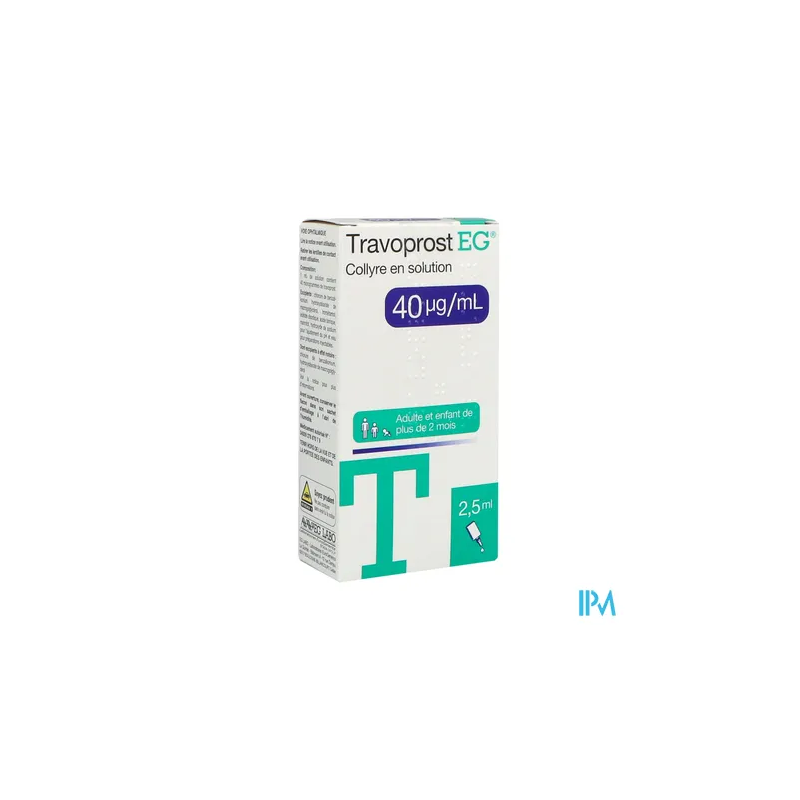 TRAVOPROST 40MCG/ML EG COL 2,5ML