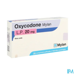 OXYCODONE LP 20MG VIATRIS CPR 28