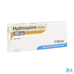HYDROXYZINE 25MG VTS CPR SEC 30