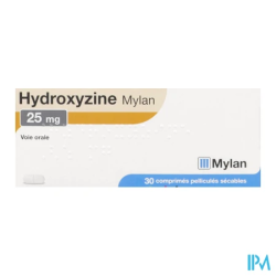 HYDROXYZINE 25MG VTS CPR SEC 30