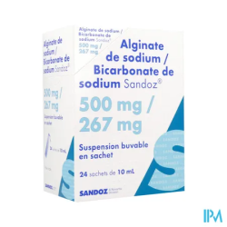 ALGINATE/BICARB SOD SDZ SACH 24