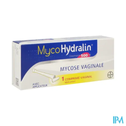 MYCOHYDRALIN 500MG CPR VAGINAL 1