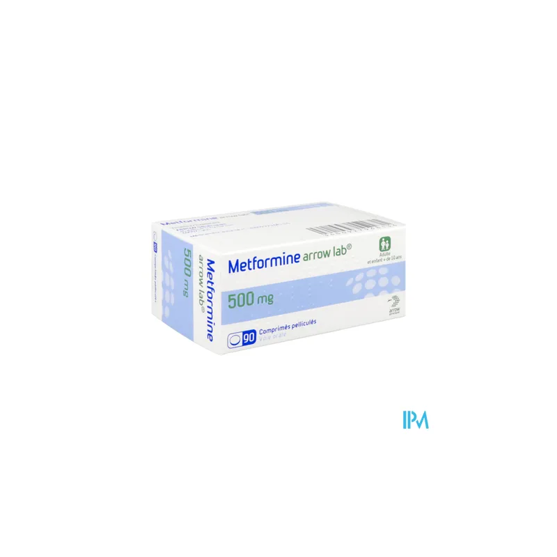 METFORMINE 500MG ARROW CPR 90