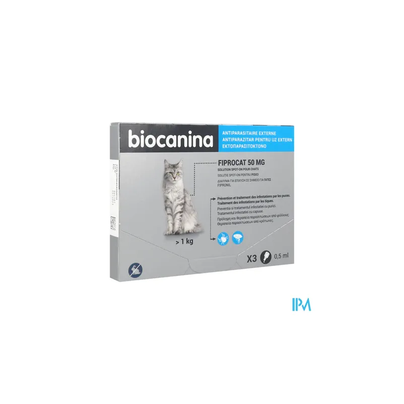 FIPROCAT 50MG SPOTON CHAT PIPET 3