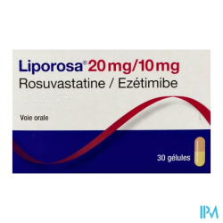 LIPOROSA 20MG/10MG GELULE 30