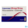LIPOROSA 20MG/10MG GELULE 30