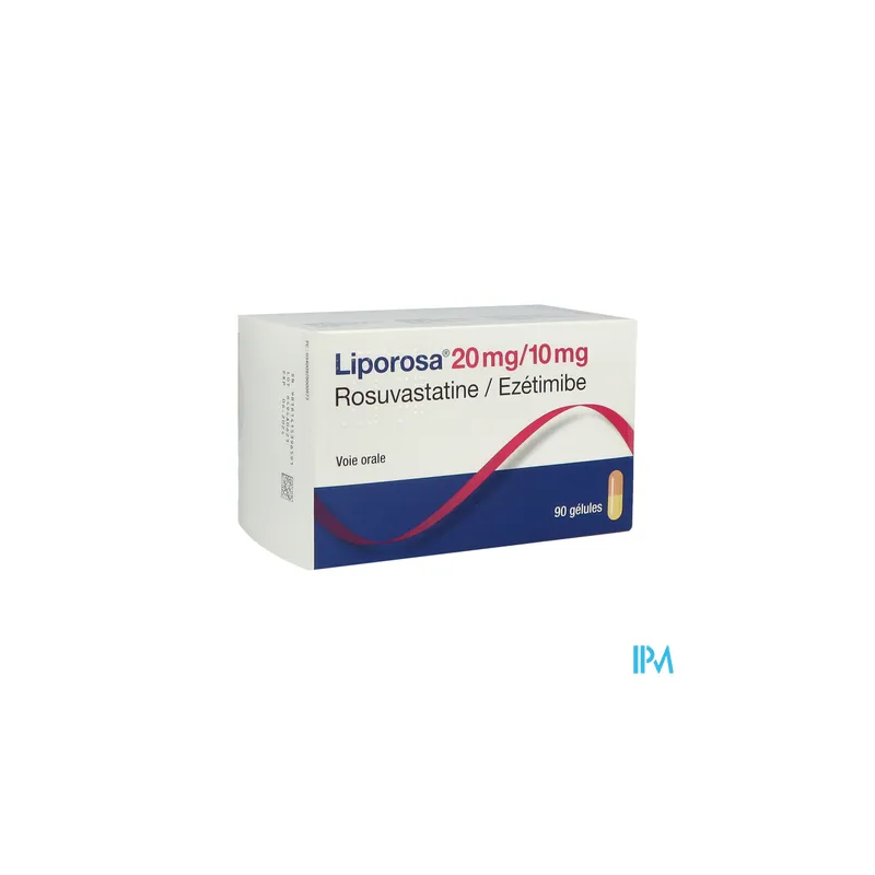 LIPOROSA 20MG/10MG GELULE 90