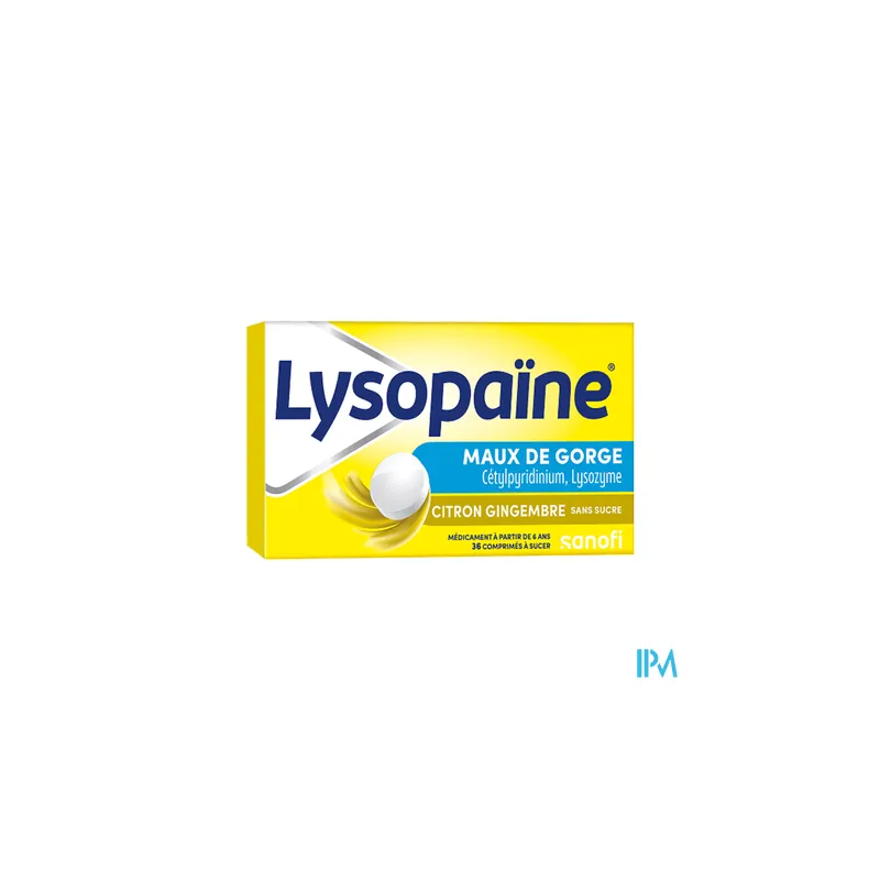 LYSOPAINE CITRON/GING CPR S/S18X2