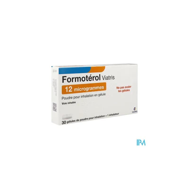 FORMOTEROL 12MCG VTS GELULE+INH 30