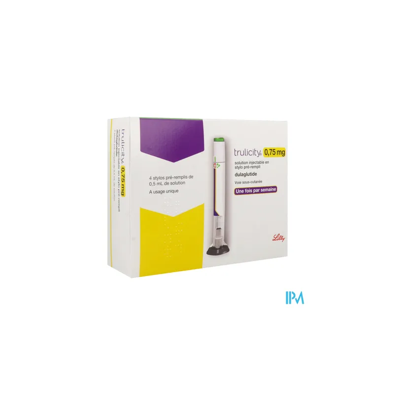 TRULICITY 0,75MG SOL SC STYLO 4