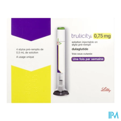 TRULICITY 0,75MG SOL SC STYLO 4