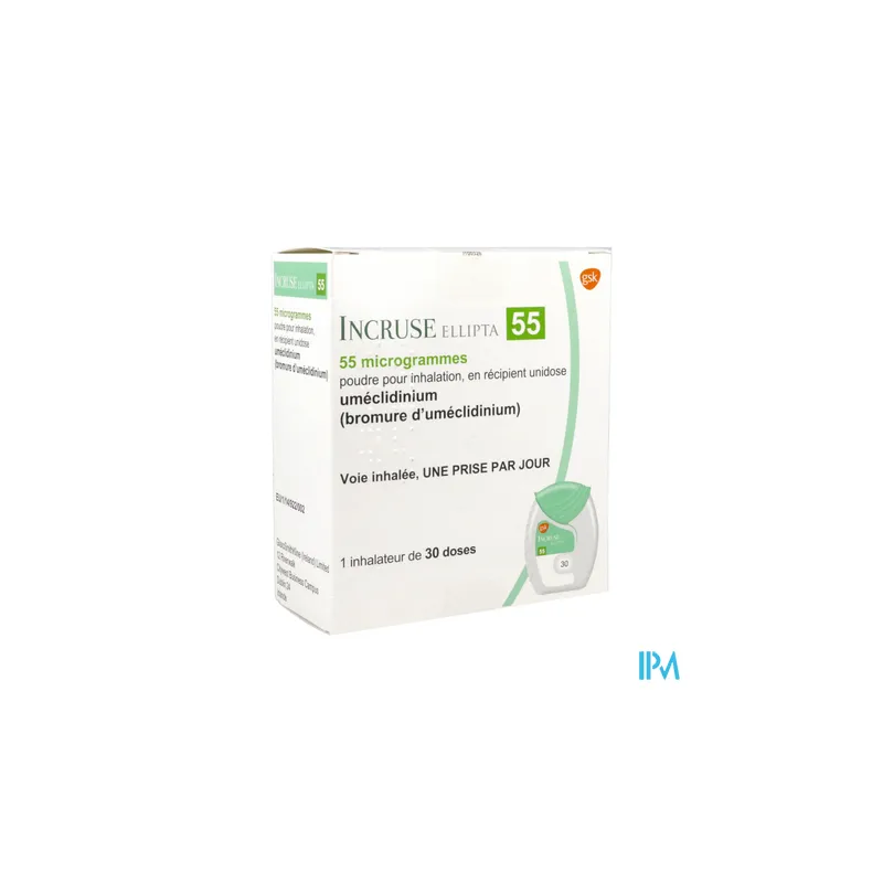 INCRUSE ELLIPTA 55MCG DOSE+INH 30