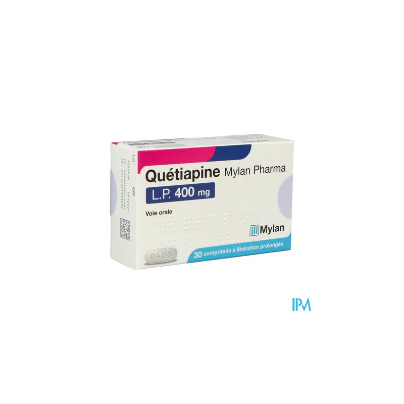 QUETIAPINE LP 400MG VTS CPR 30X1