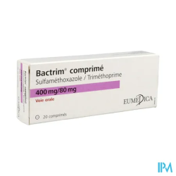 BACTRIM 400MG/80MG CPR 20
