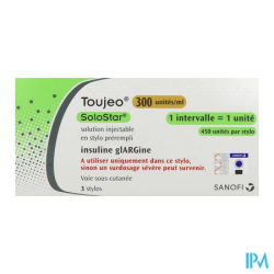 TOUJEO SOLOSTAR 300U/ML STYL1,5ML3