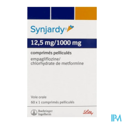 SYNJARDY 12,5MG/1 000MG CPR 60X1