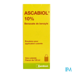ASCABIOL 10% EMULSION FL 125ML