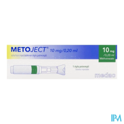 METOJECT 10MG/0,2ML STYLO SC 1