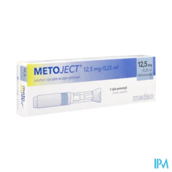 METOJECT 12,5MG/0,25ML STYLO SC 1