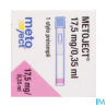 METOJECT 17,5MG/0,35ML STYLO SC 1
