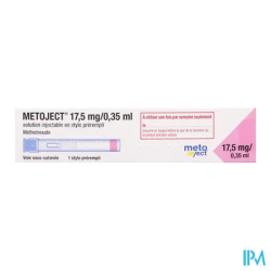 METOJECT 17,5MG/0,35ML STYLO SC 1