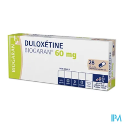 DULOXETINE 60MG BIOGARAN GELULE 28