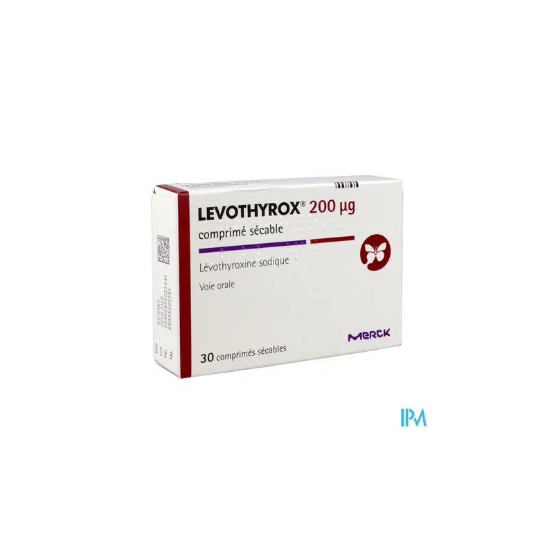 LEVOTHYROX 200MCG CPR SECABLE 30