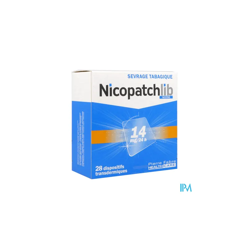 NICOPATCHLIB 14MG/24H D/TRANSD 28
