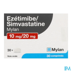 EZETIMIBE/SIMVA 10MG/20MG VTS 30X1