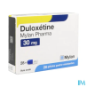 DULOXETINE 30MG VTS GELULE 28