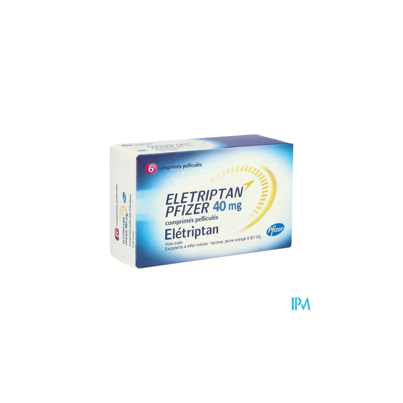 ELETRIPTAN 40MG VIATRIS CPR 6