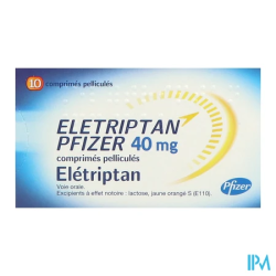 ELETRIPTAN 40MG VIATRIS CPR 10