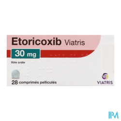 ETORICOXIB 30MG VIATRIS CPR 28X1
