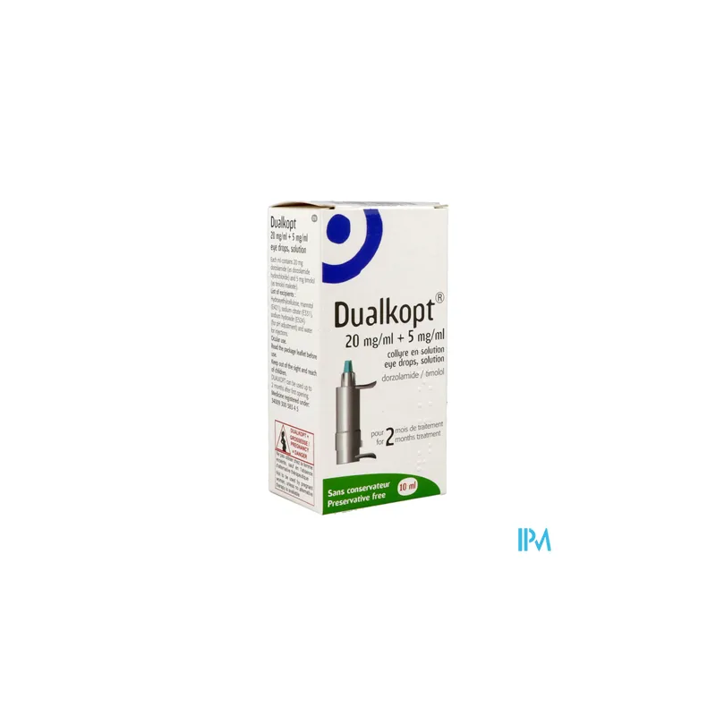 DUALKOPT 20MG/5MG/ML COL FL 10ML