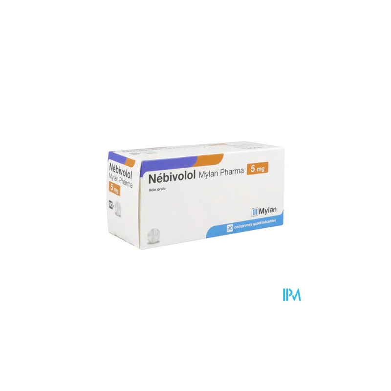 NEBIVOLOL 5MG VTS CPR QUADRISEC 90