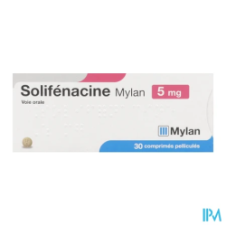 SOLIFENACINE 5MG VIATRIS CPR 30X1
