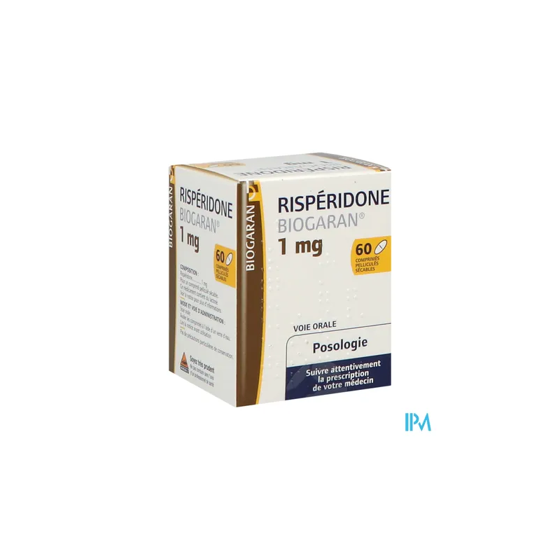 RISPERIDONE 1MG BIOG FL CPR SEC 60
