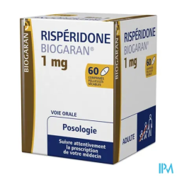 RISPERIDONE 1MG BIOG FL CPR SEC 60