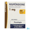 RISPERIDONE 1MG BIOG FL CPR SEC 60